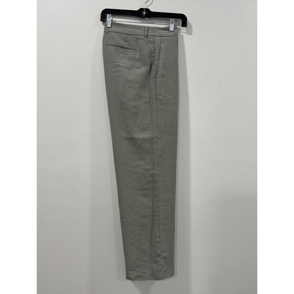 Mango Straight Fit Green Pants/Trousers Women's Pant Size US 8 - Picture 2 of 7